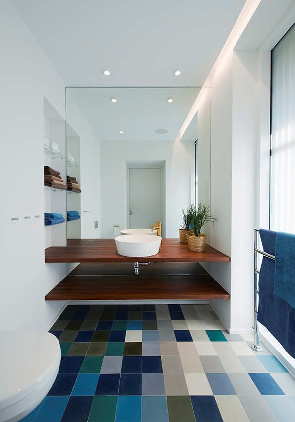 Cool bathroom tile