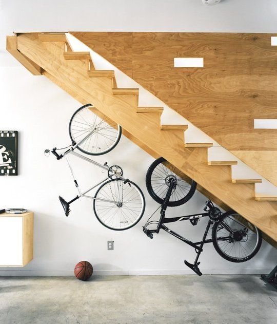 bicycle storage idea
