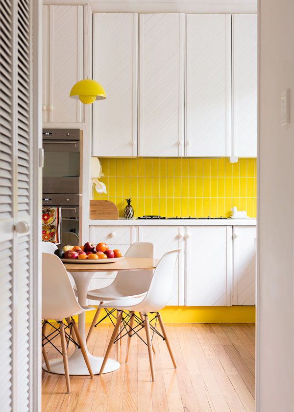 bright kitchen design