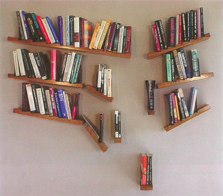 creative bookshelf