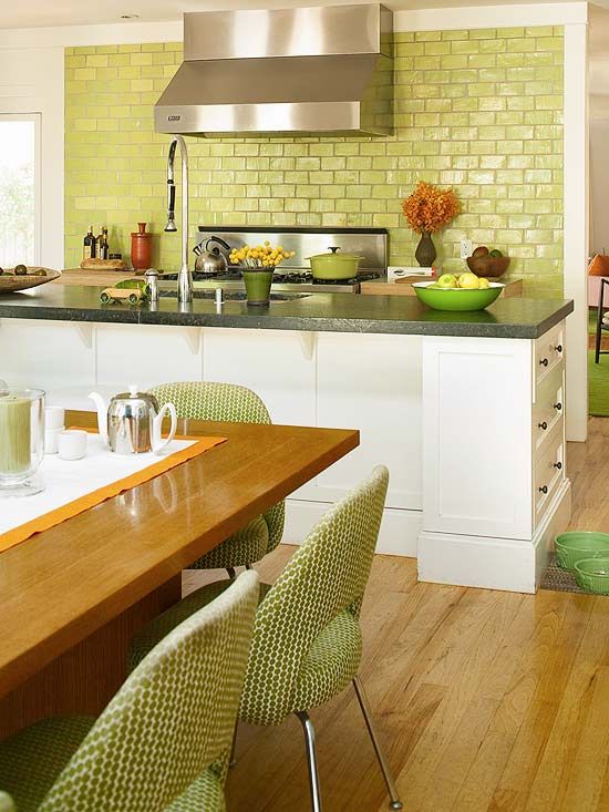 green kitchen design inspiration