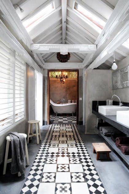 inviting bathroom design