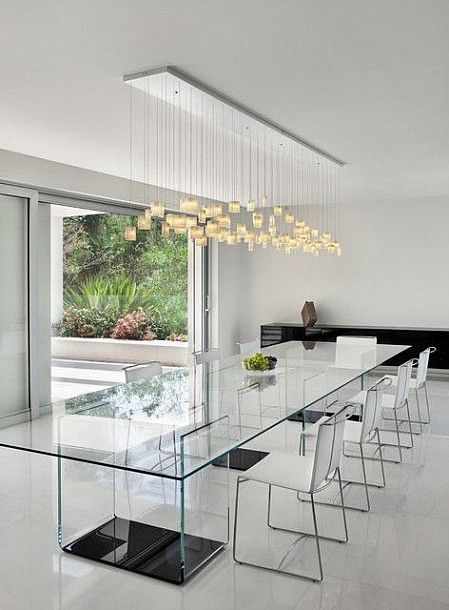 modern dining room