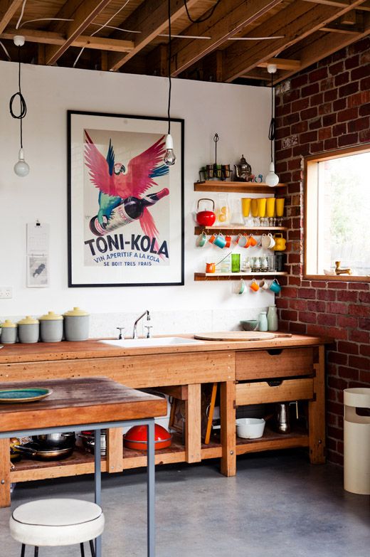utilitarian kitchen design