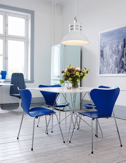 Blue Breakfast Nook