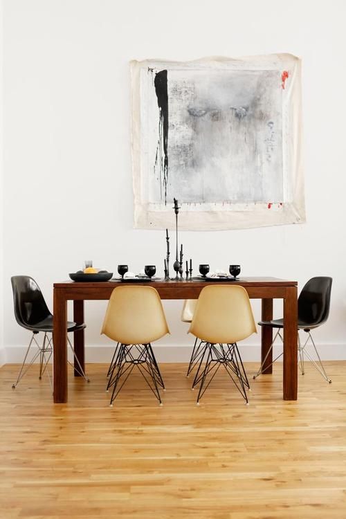 Dining Room Design with Eames Chairs