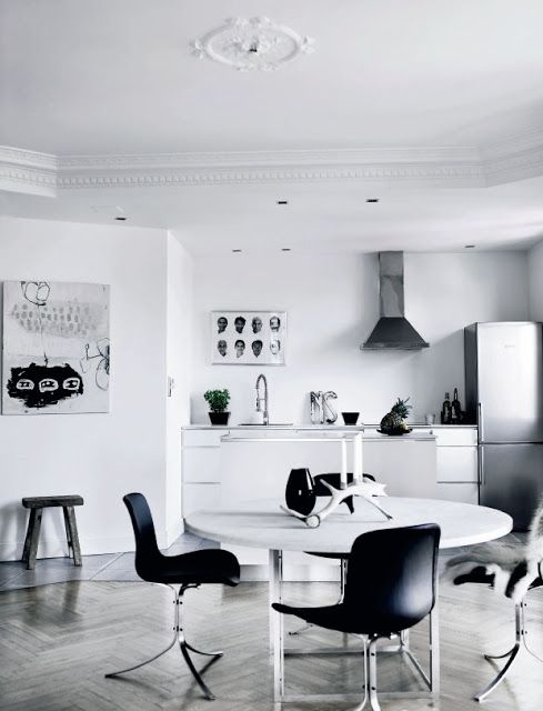 Sleek Dining Room