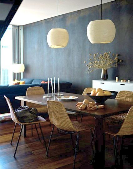Eclectic Vintage Scandinavian Dining Room
