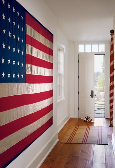 Patriotic Entryway Design