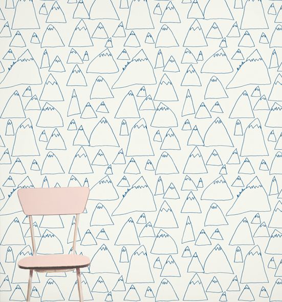 Kid's Hallway Wallpaper Design