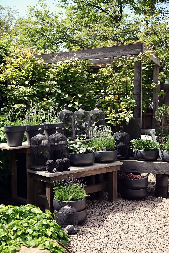 Garden Potting Table Design Inspiration
