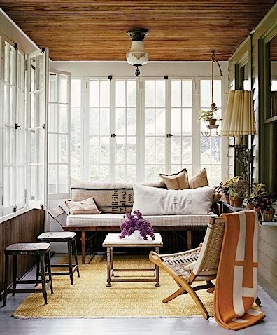 Eclectic Vintage Living Room