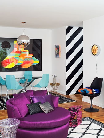 Bold Living Room Design Style