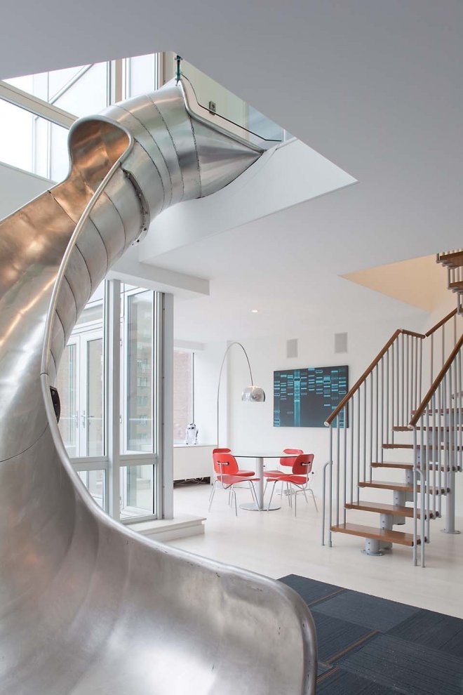 Metal Sliding Staircase Inspiration