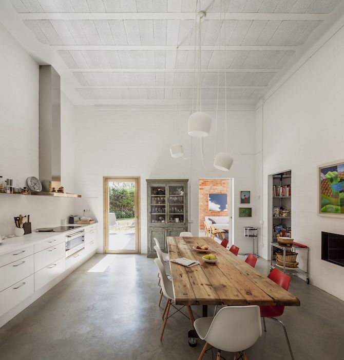 Open Kitchen and Dining Space