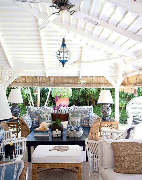 Beachy Outdoor Space