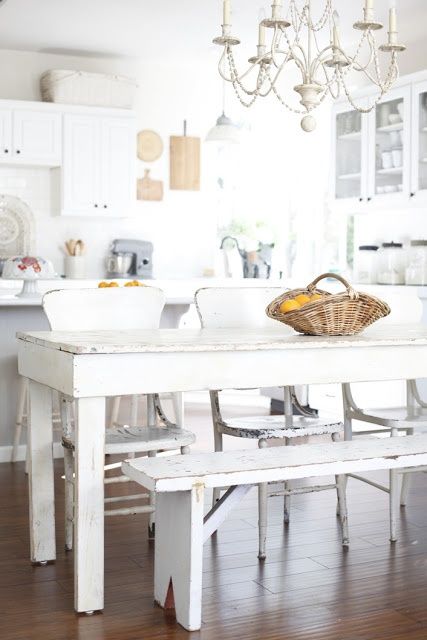 Rustic Farm Inspired Dining Room