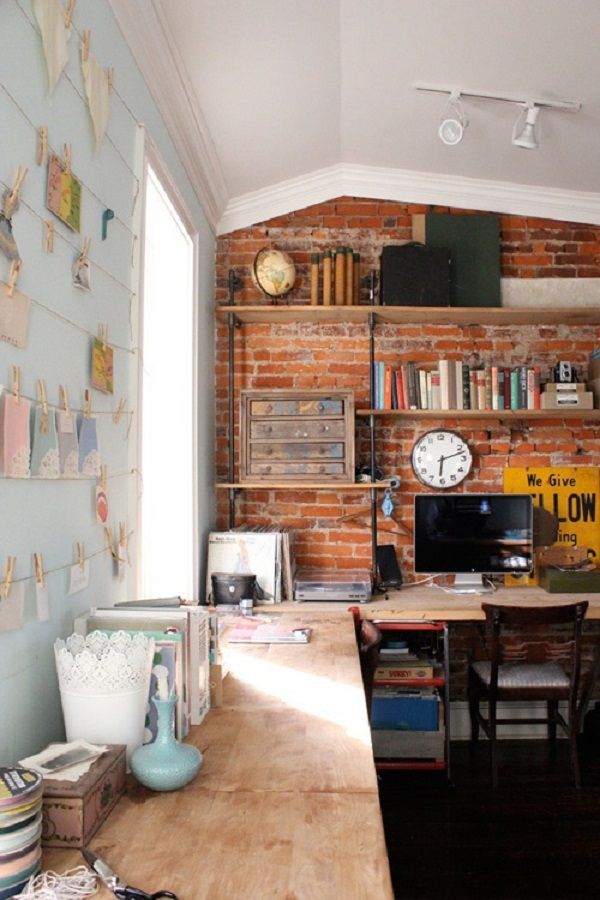 Rustic Workspace Design