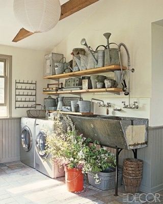 laundry and gardening room