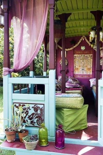 Eclectic Outdoor Space