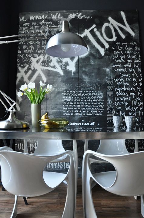 Edgy Dining Room Design Inspiration