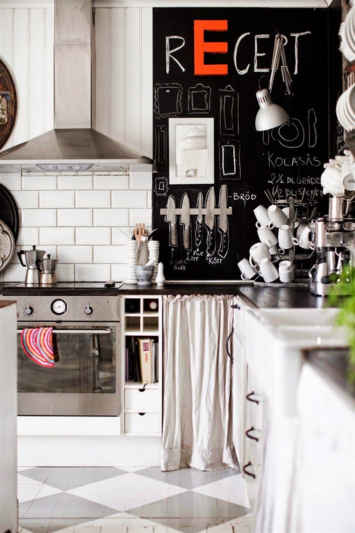 Edgy Kitchen Decor