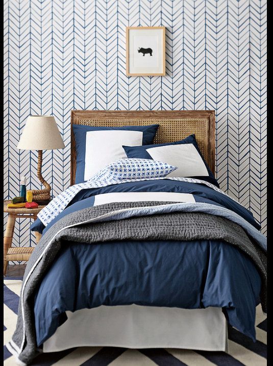 Herringbone Adhesive Wall