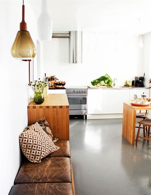Kitchen With Built-in Seating