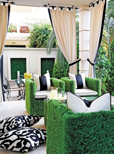 Kitschy Outdoor Space