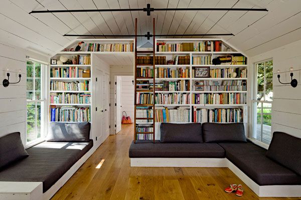 Library Reading and Sun Room