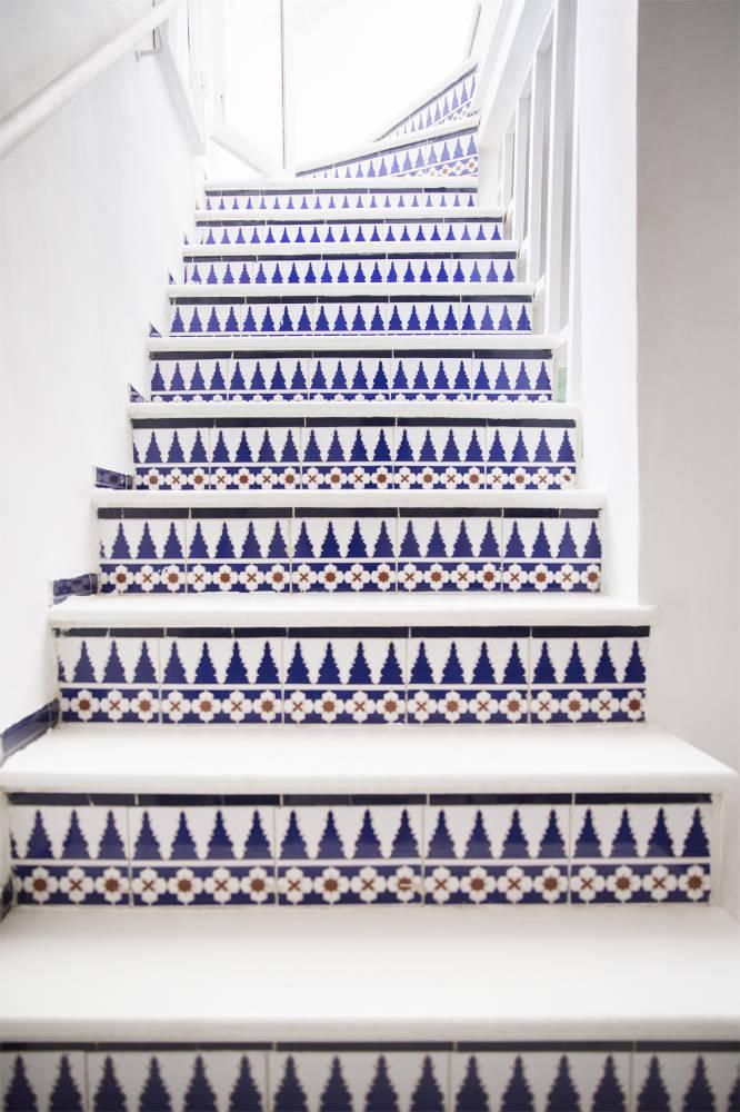 Tiled Staircase