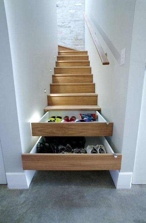 extra storage staircase