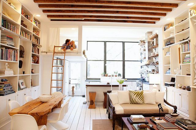 Bright and Organized Small Living Space