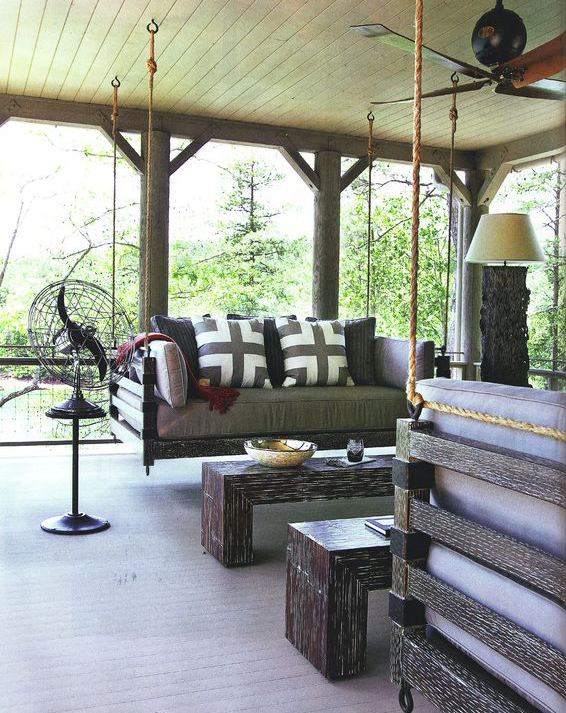 Dual Porch Swings