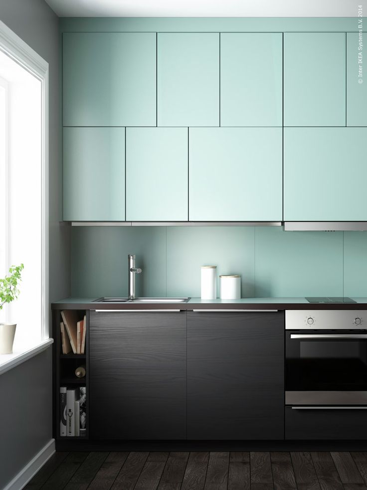 Modern Mint and Wood
