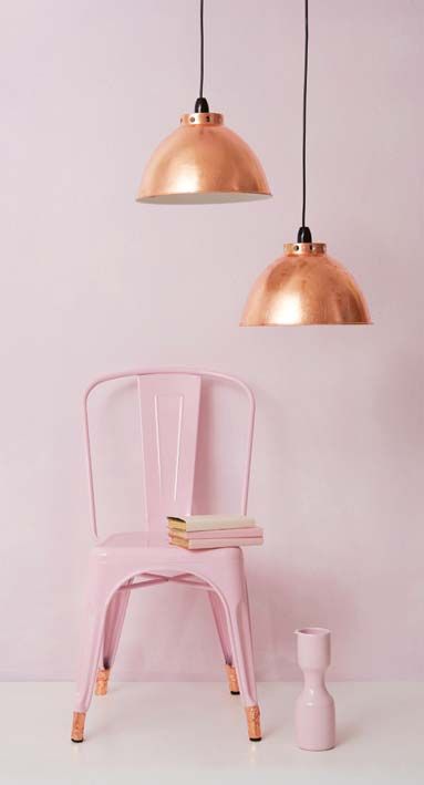 Pink and Copper Pairing