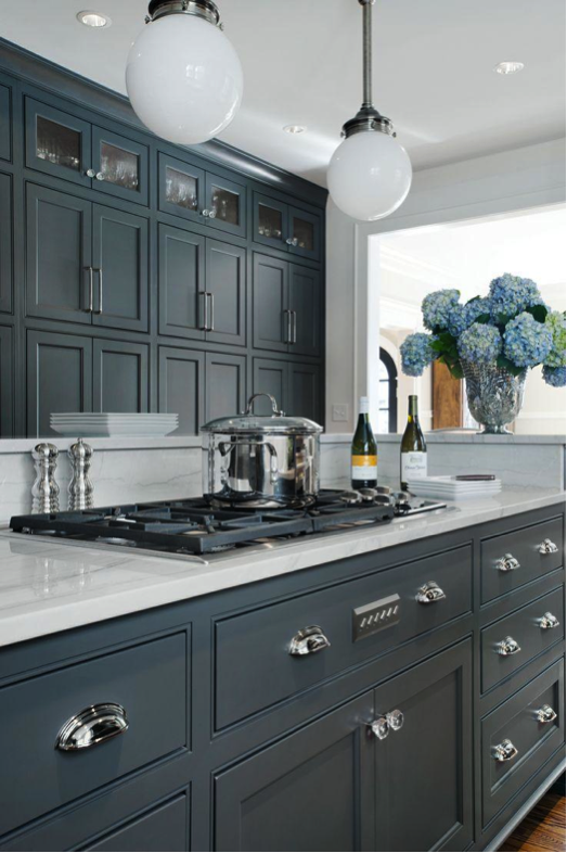 Modern grey kitchen